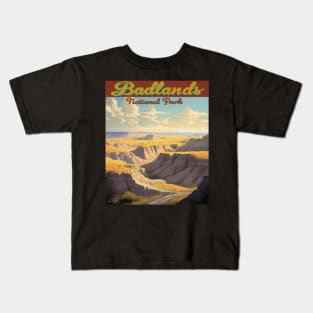 Badlands National Park Kids T-Shirt